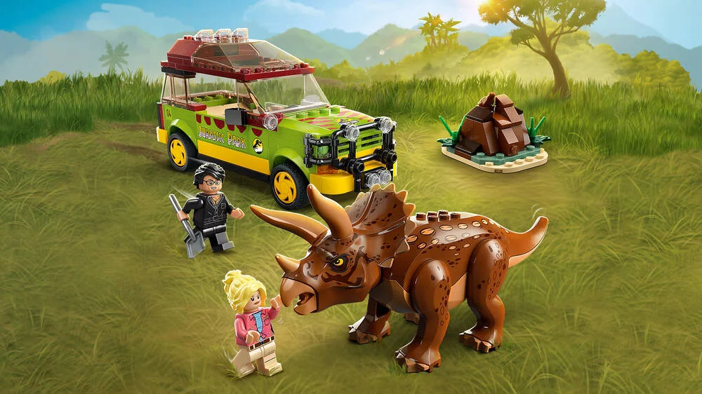 LEGO®JURASSIC WORLD™ 76959 - LA RECHERCHE DU TRICERATOPS