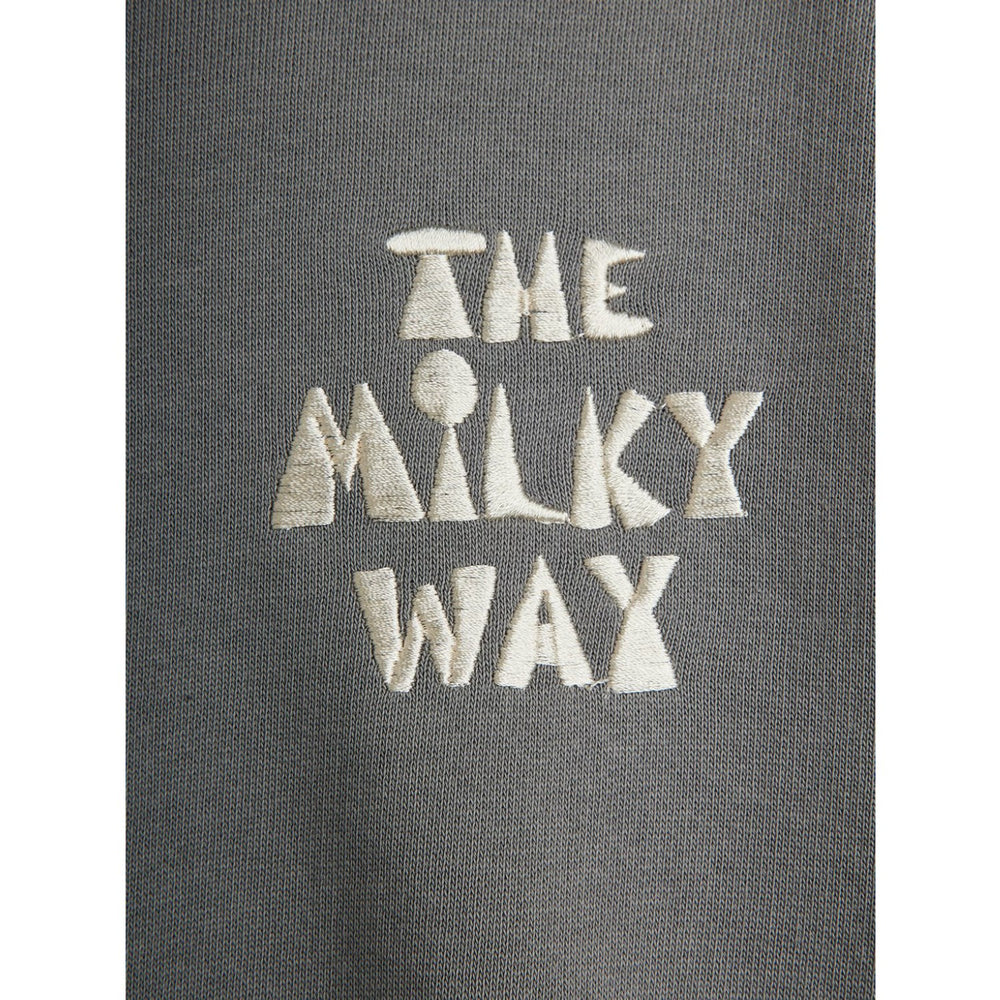 Køb Mini Rodini Grey The Milky Way Rainbow Panel Sweatshirt