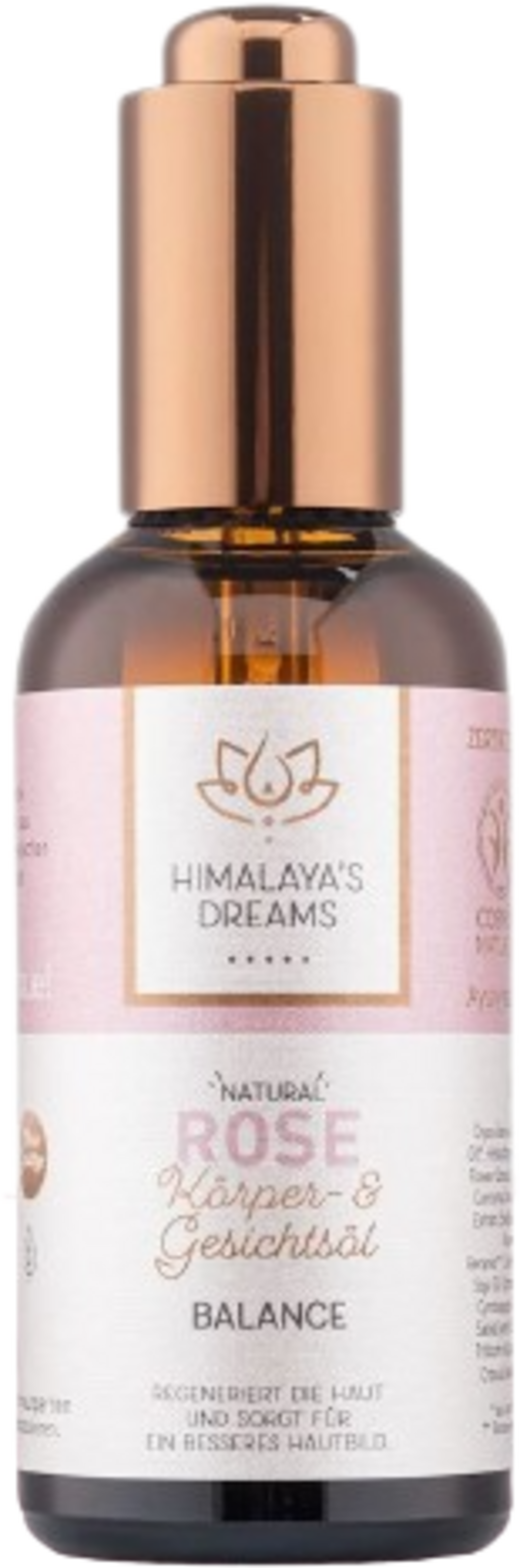 Himalaya's Dreams  Rose Körper- & Gesichtsöl BALANCE, 100 ml