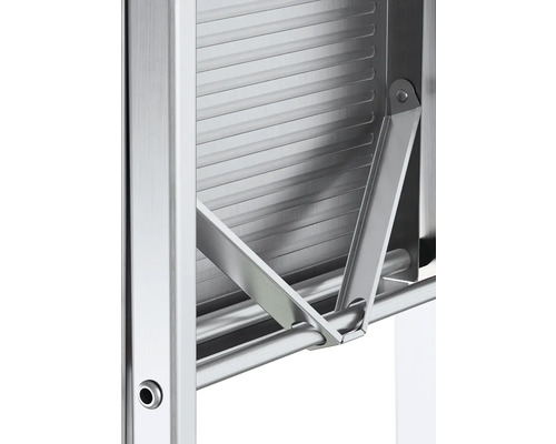 Kaiserthal aluminium huishoudtrap, 4 treden, tot 125 kg