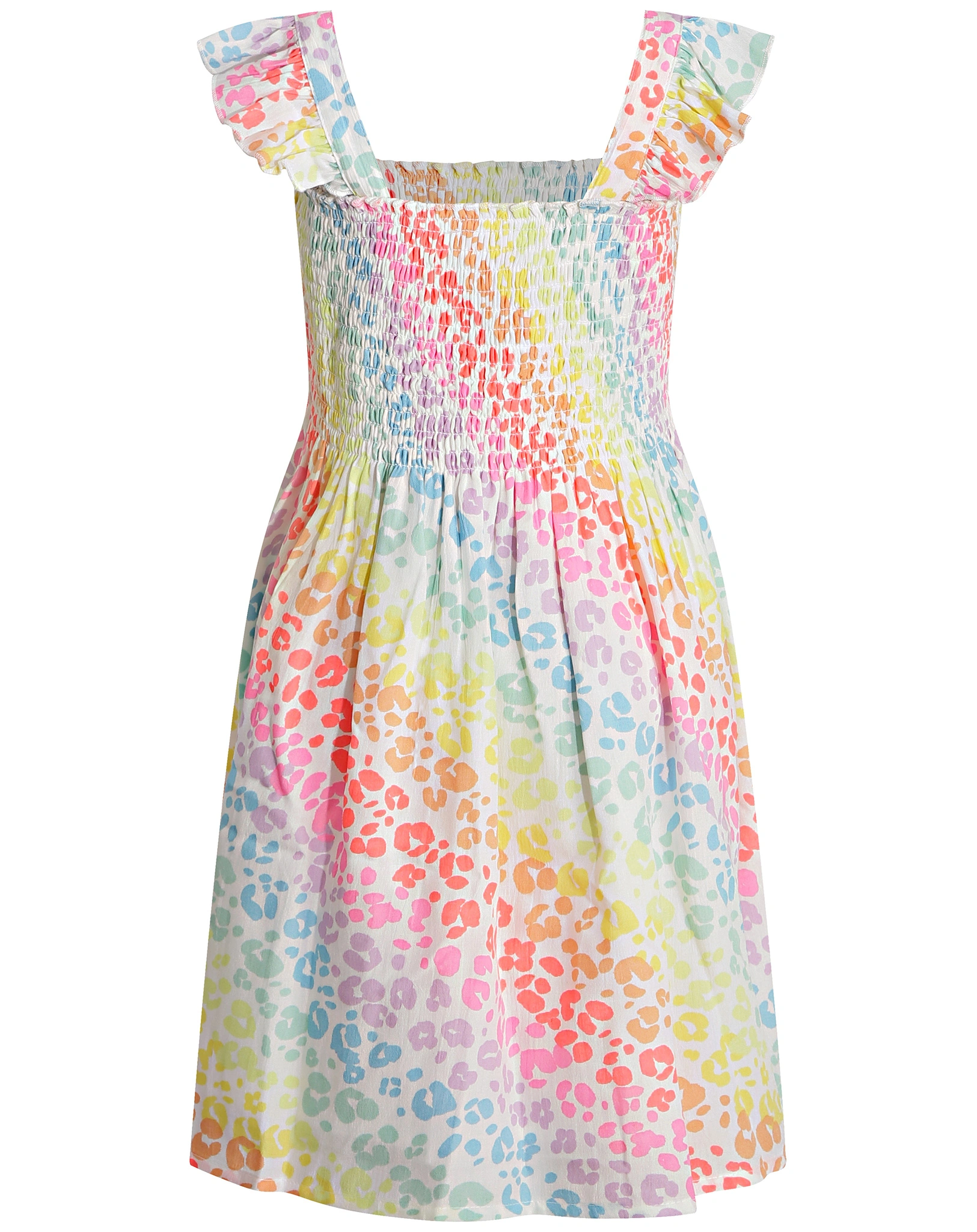 Kleid RAINBOW LEOPARD PRINT in multicolour