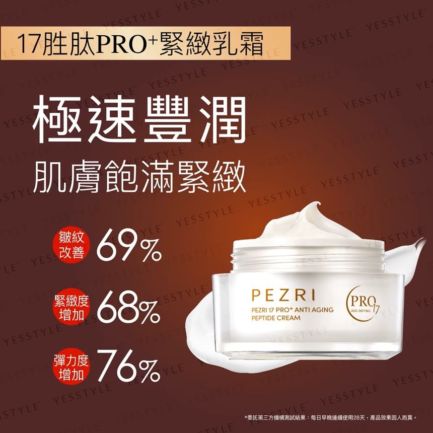 PEZRI - 17 Pro+ Anti-Aging Peptide Serum