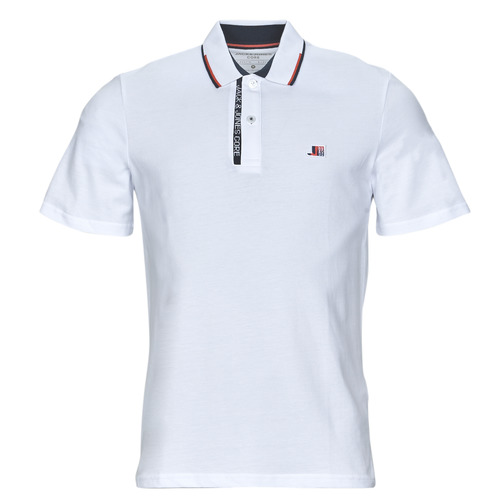 Jack & Jones - JCOLOGAN POLO SS - Blanc