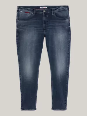 Calça jeans Plus Simon Skinny Fit Lavagem Escura