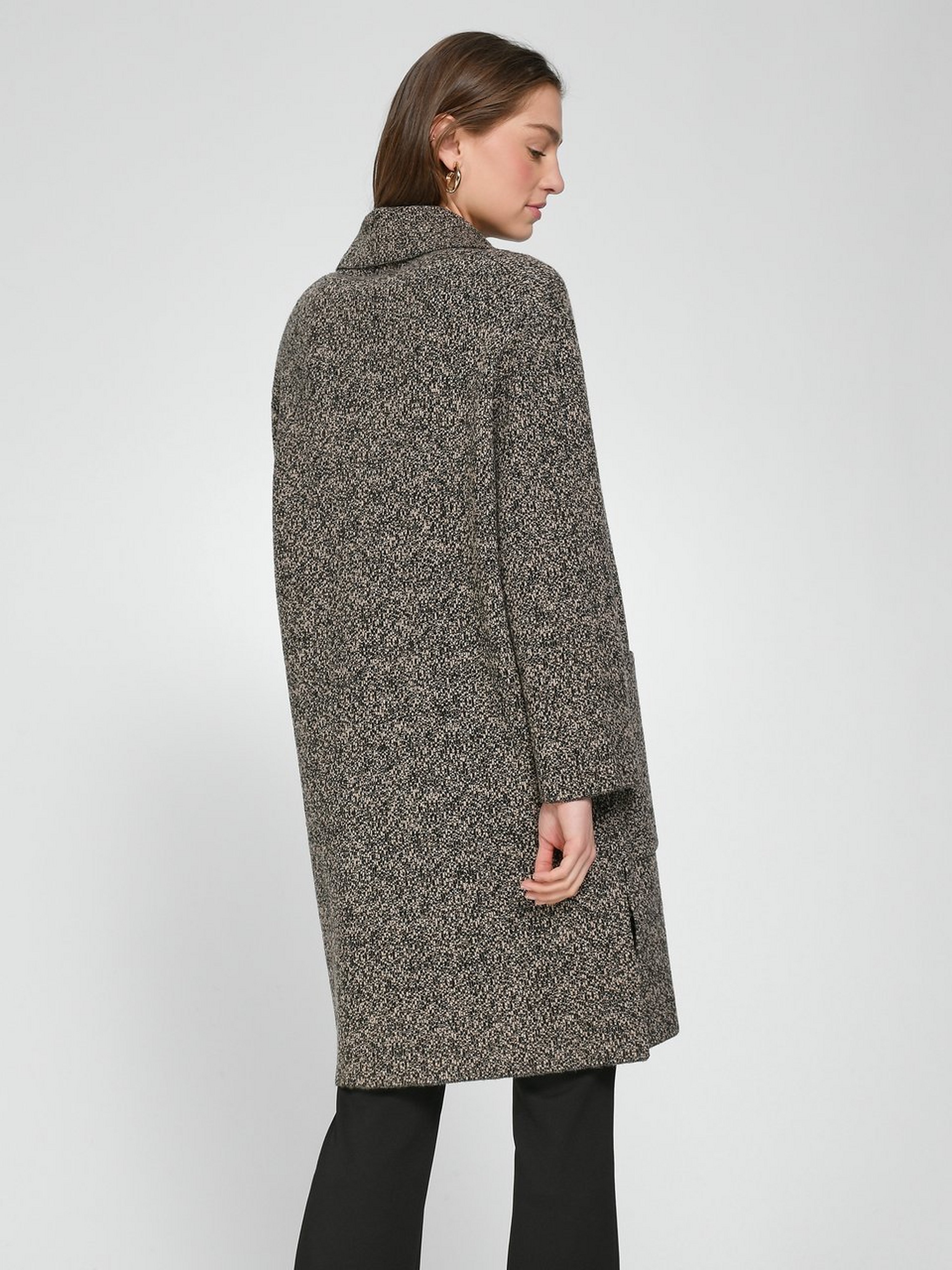 Strickmantel im Oversized-Style