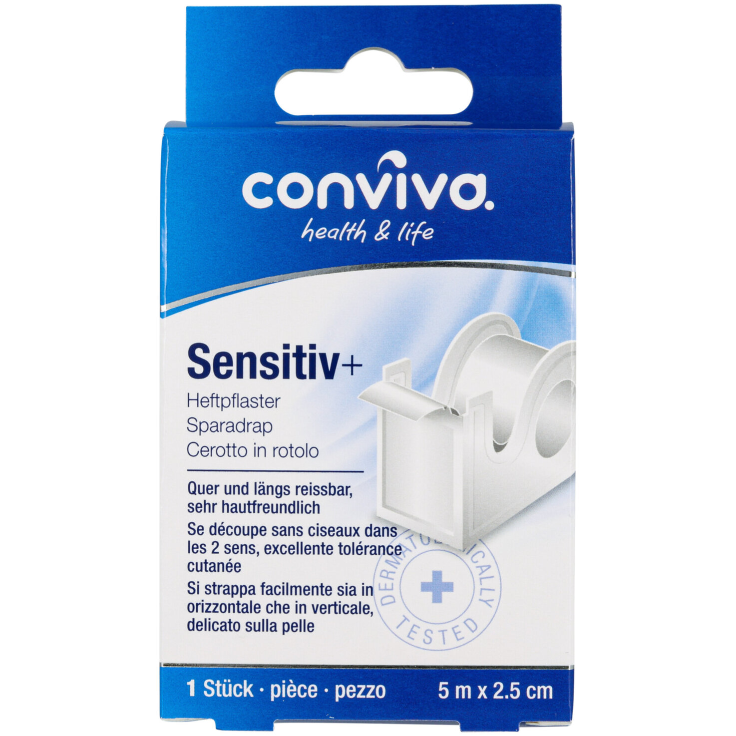 conviva Sensitiv+ Heftpflaster