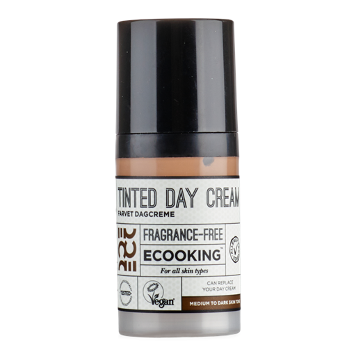 Ecooking Tinted Dagcreme, Medium/Dark, 30 ml