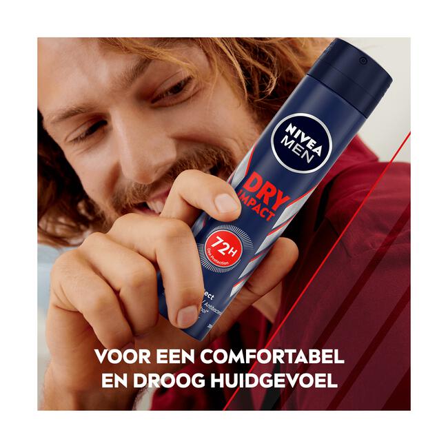 NIVEA MEN Dry Impact Anti-Transpirant Deodorant Spray 200 ML