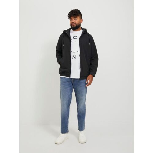 Jack & Jones - 12236331 JJEBASIC SOFTSHEL-BLACK Negro