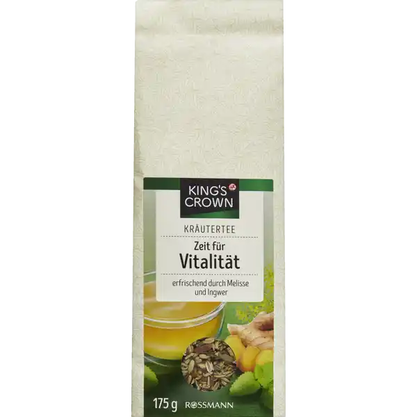 Kräutertee Zeit für Vitalität