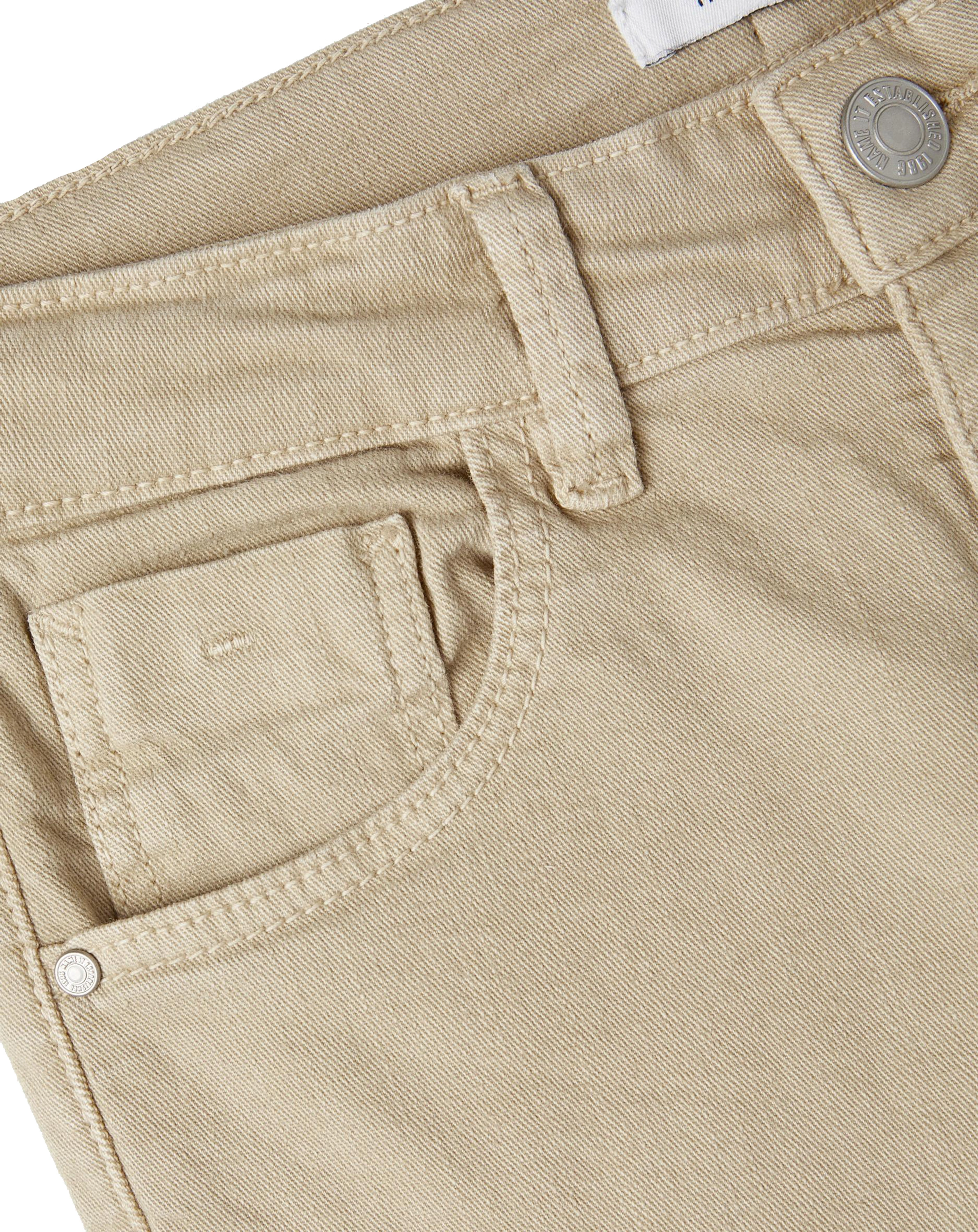 Twill-Hose NKFROSE WIDE in safari