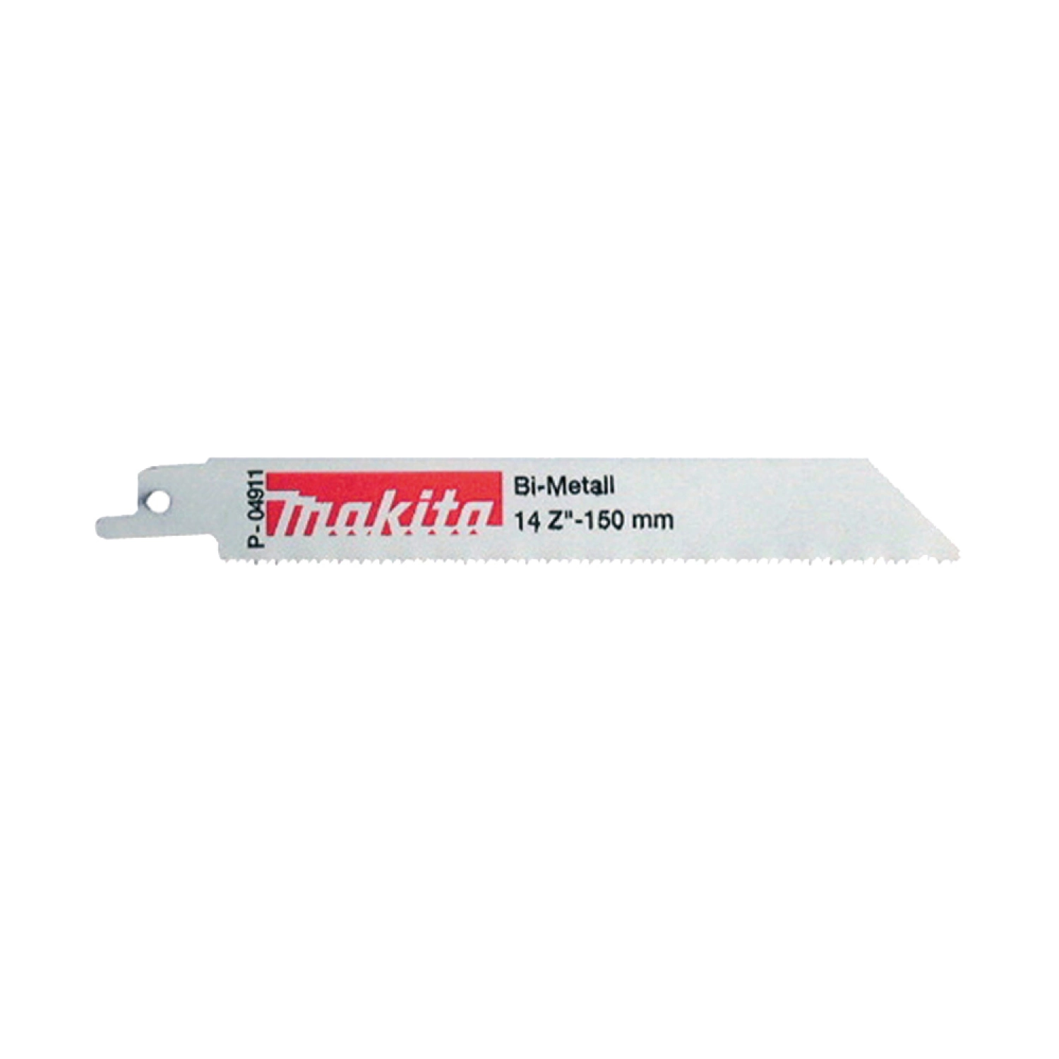 Makita P-04911 Reciprozaagblad - 150 x 1,8mm - RVS/Metaal (5st)