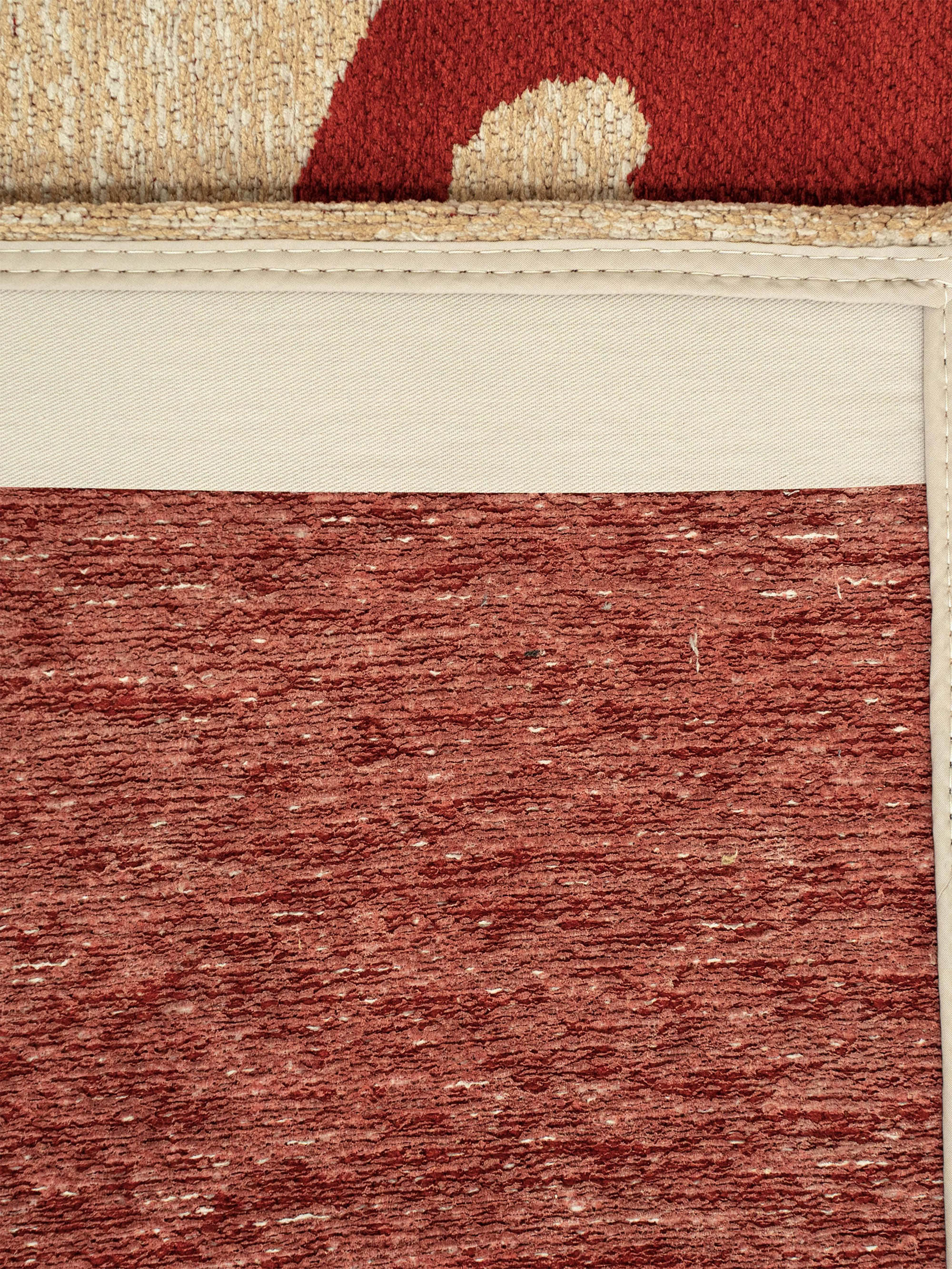 Wasbaar jacquard in- & outdoor vloerkleed Ribbon