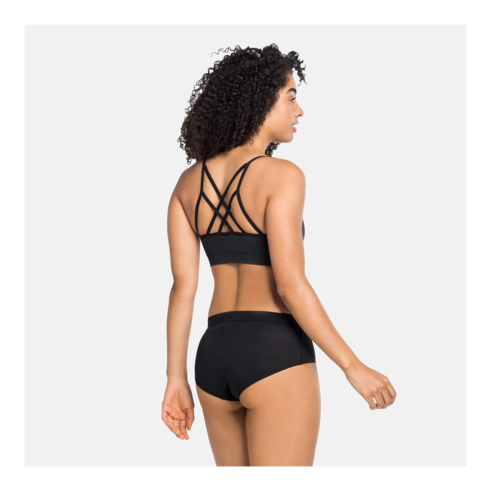 Odlo SEAMLESS SOFT - Brassière Femme black/grey melange