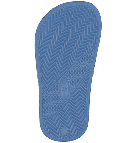 Hummel Badesandalen - Pool Slide Jr - Flechten Blue