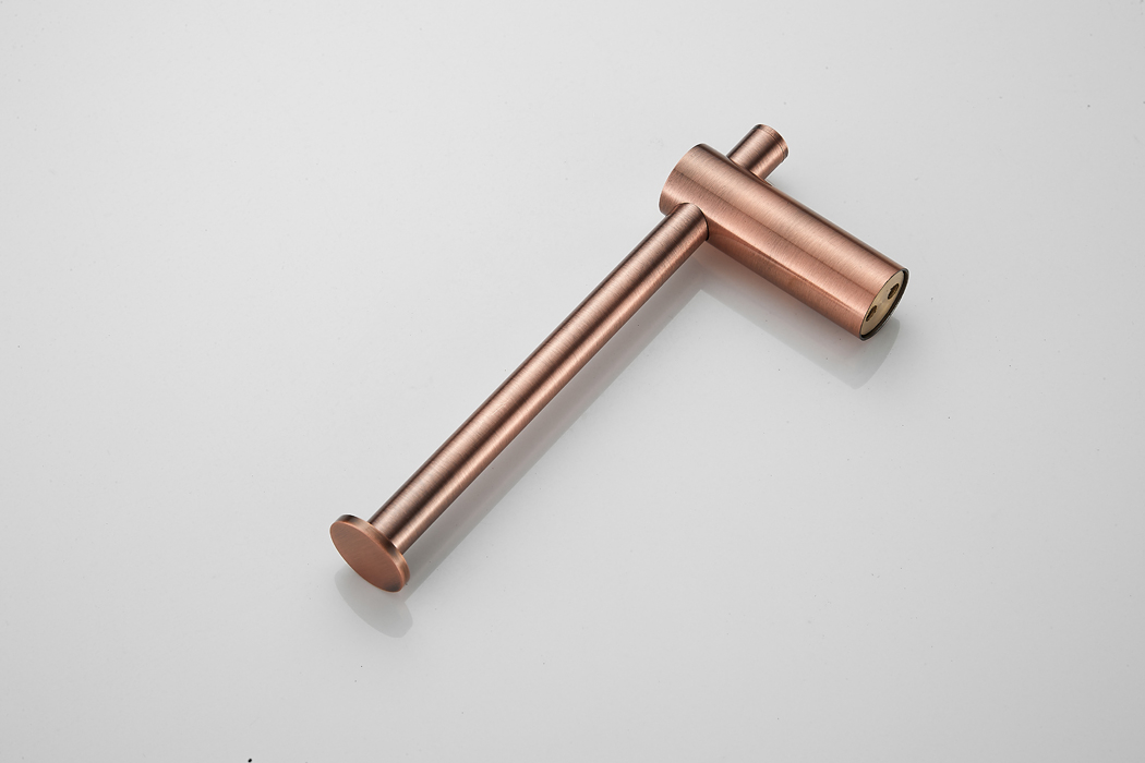 Saniclear Academy toilet rolhouder geborsteld koper