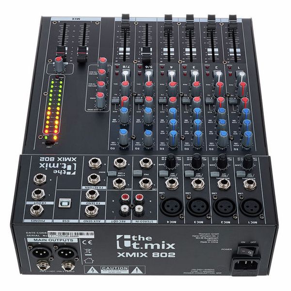 the t.mix xmix 802 USB Case Bundle