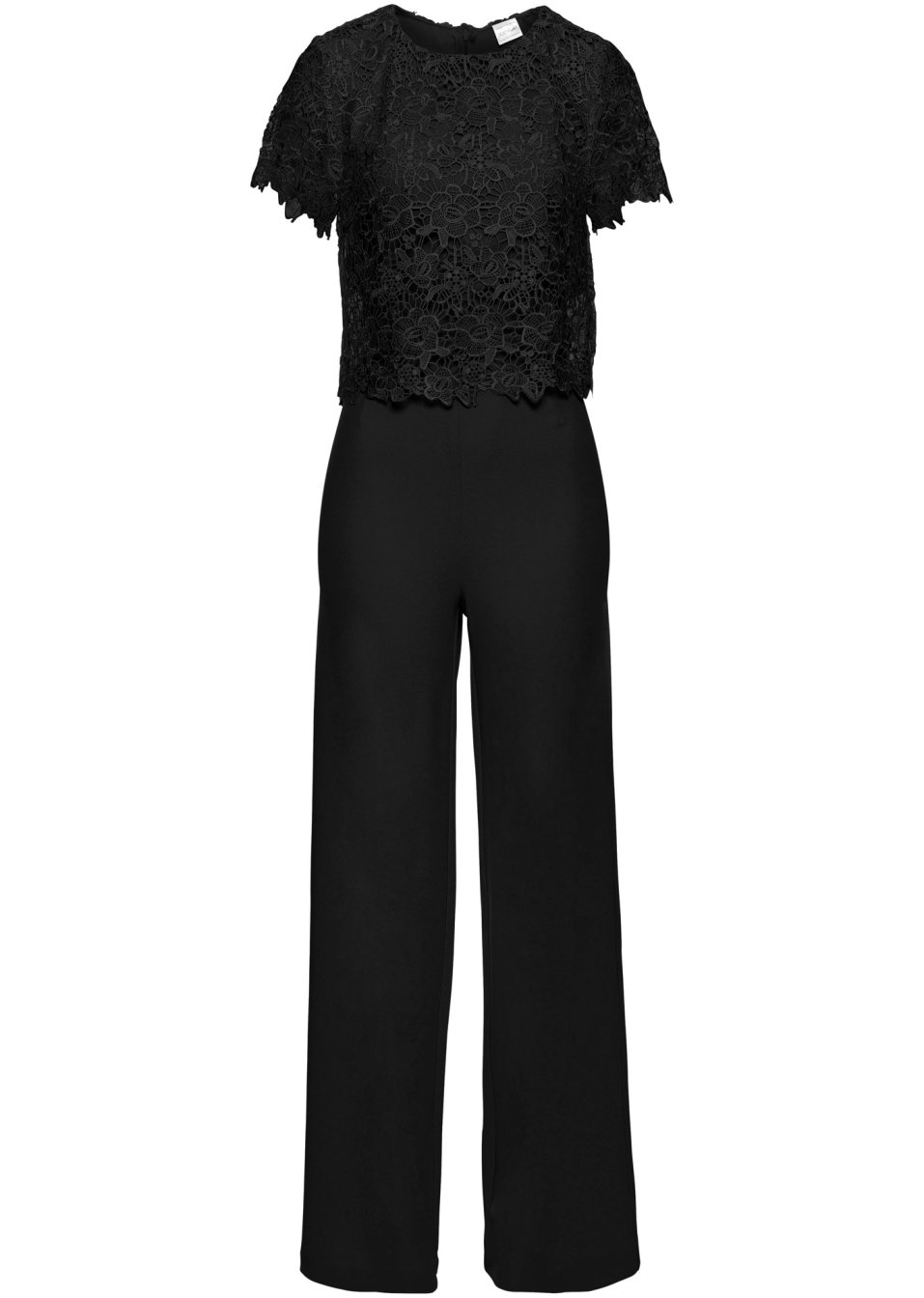 Combi-pantalon avec dentelle