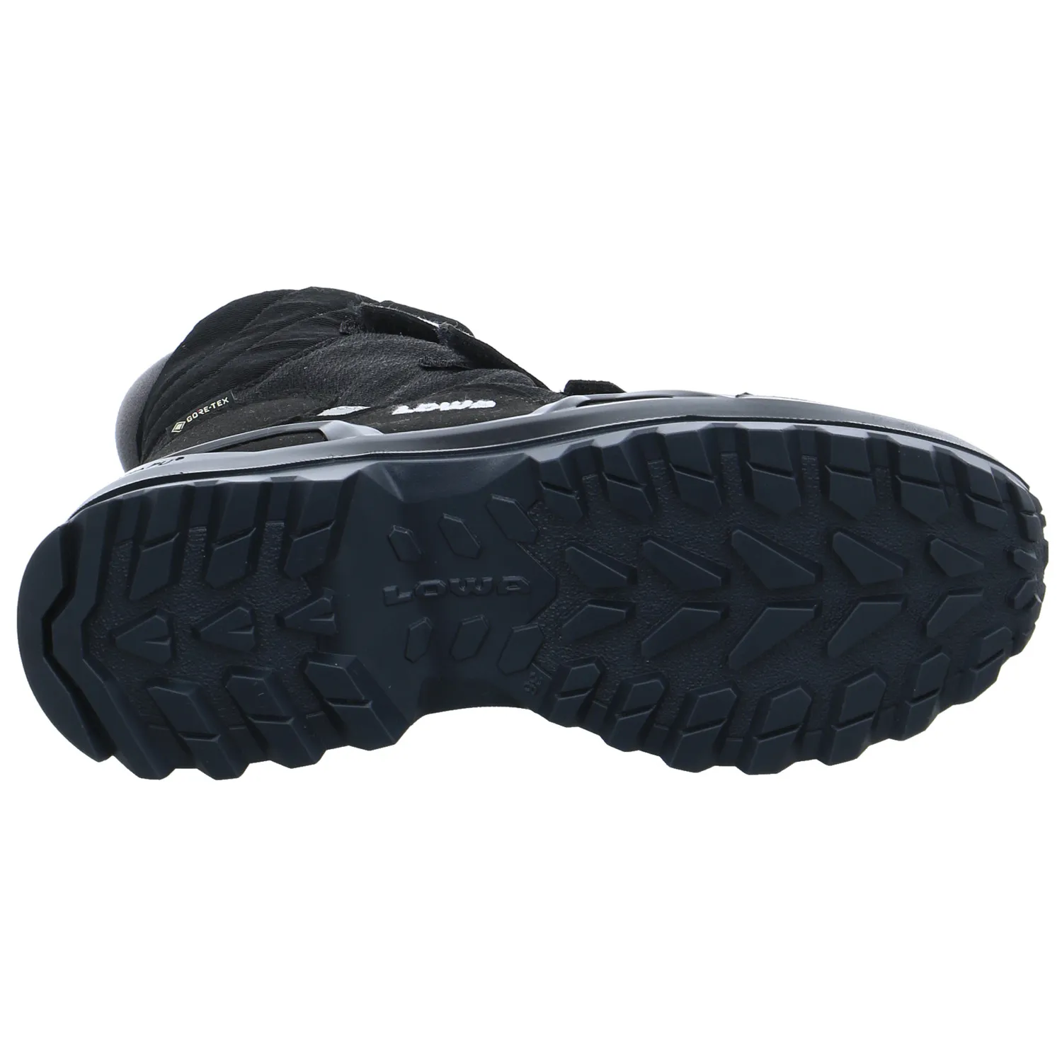 LOWA Jungen- Snowboot Membran Schwarz Textil  Winterstiefel