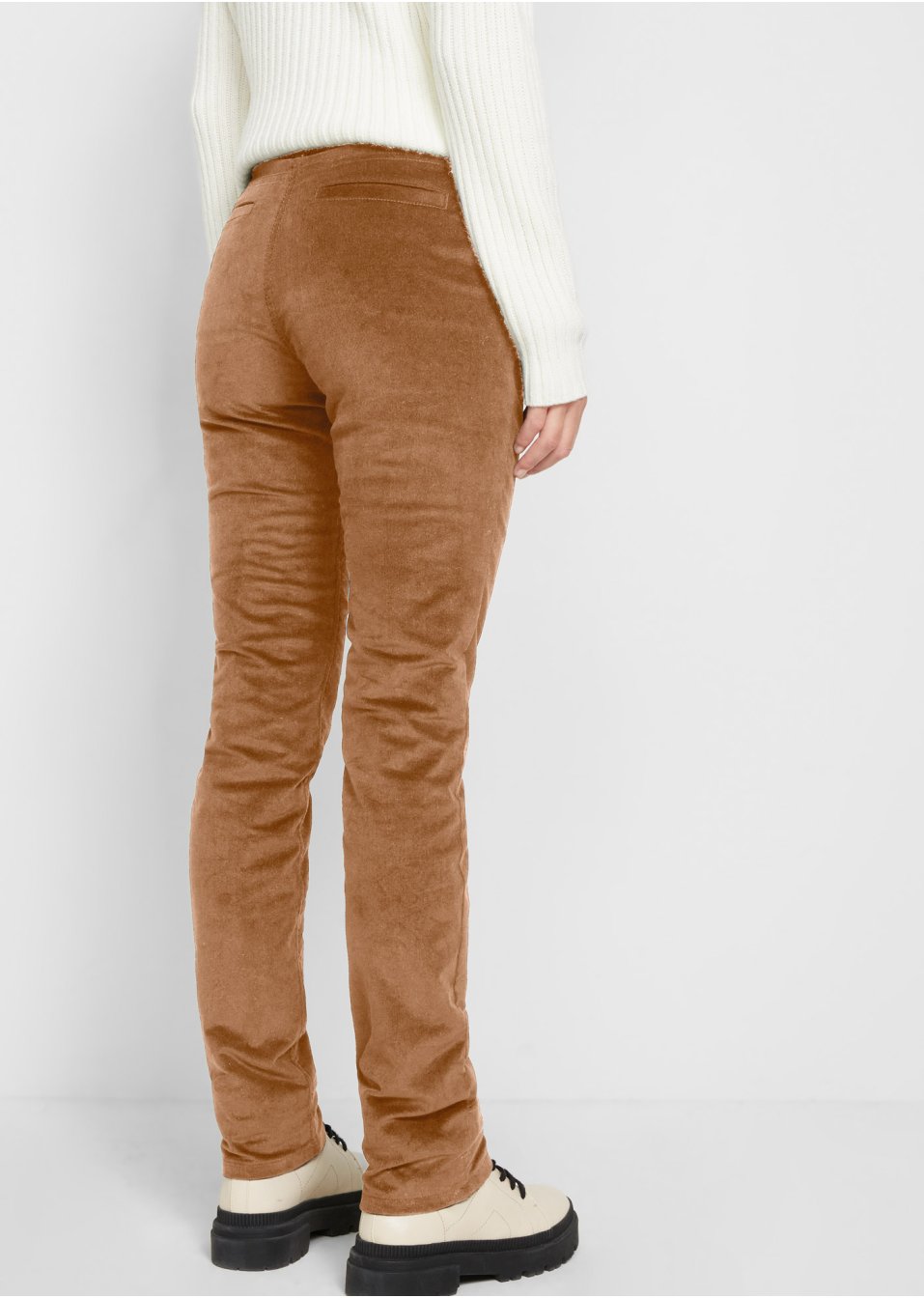 Pantalon en velours côtelé thermo