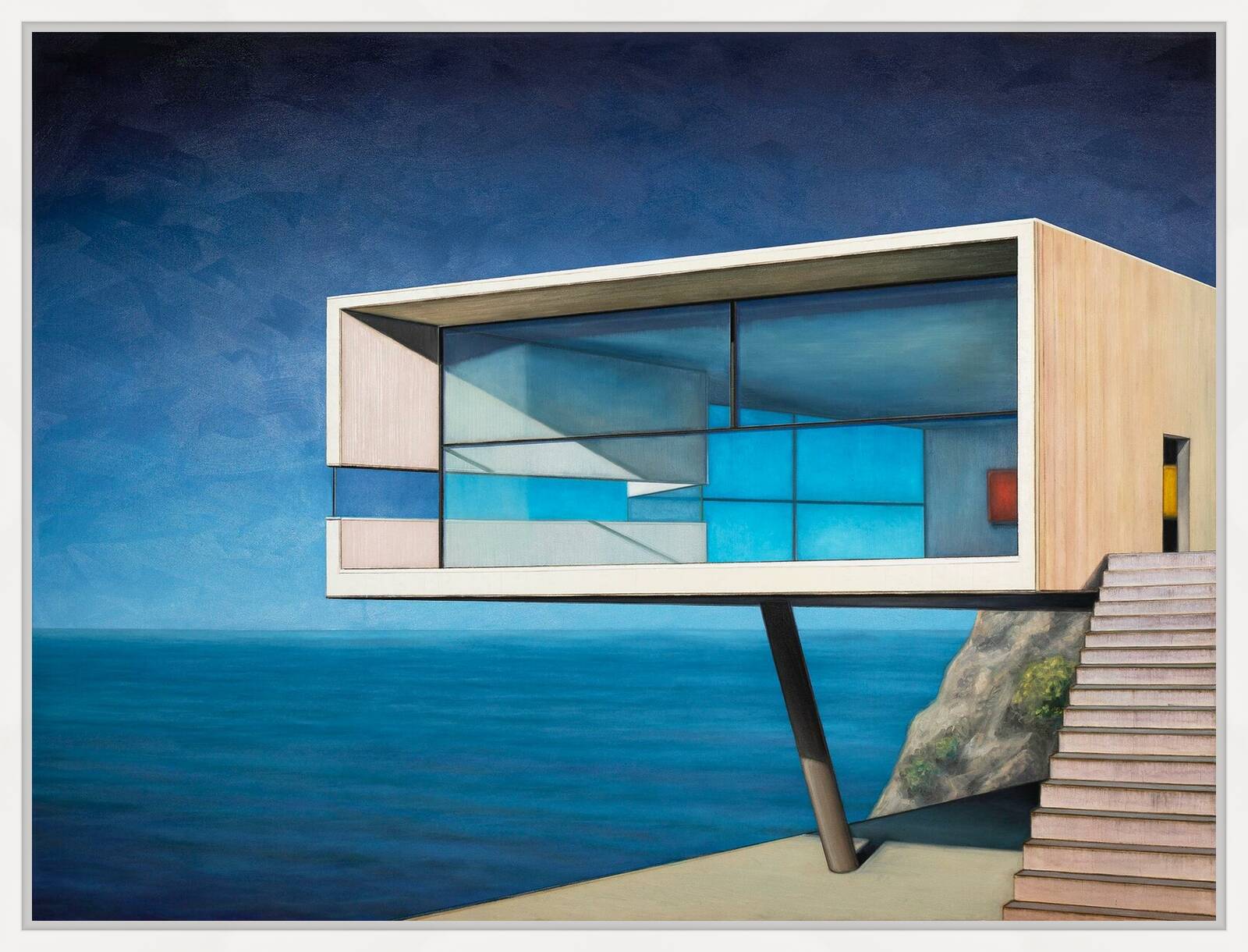 Mondrian‘s Seahouse I by Tobias Stutz - Limited Edition. Edition of: 150. Signed.