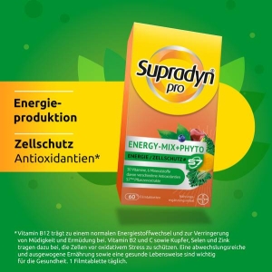 Supradyn pro energy complex + phyto Filmtabletten, 60 Stück