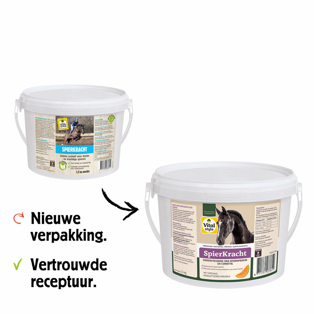 VITALstyle Spierkracht - Spieren en gewrichten - 1.5 Kilogram
