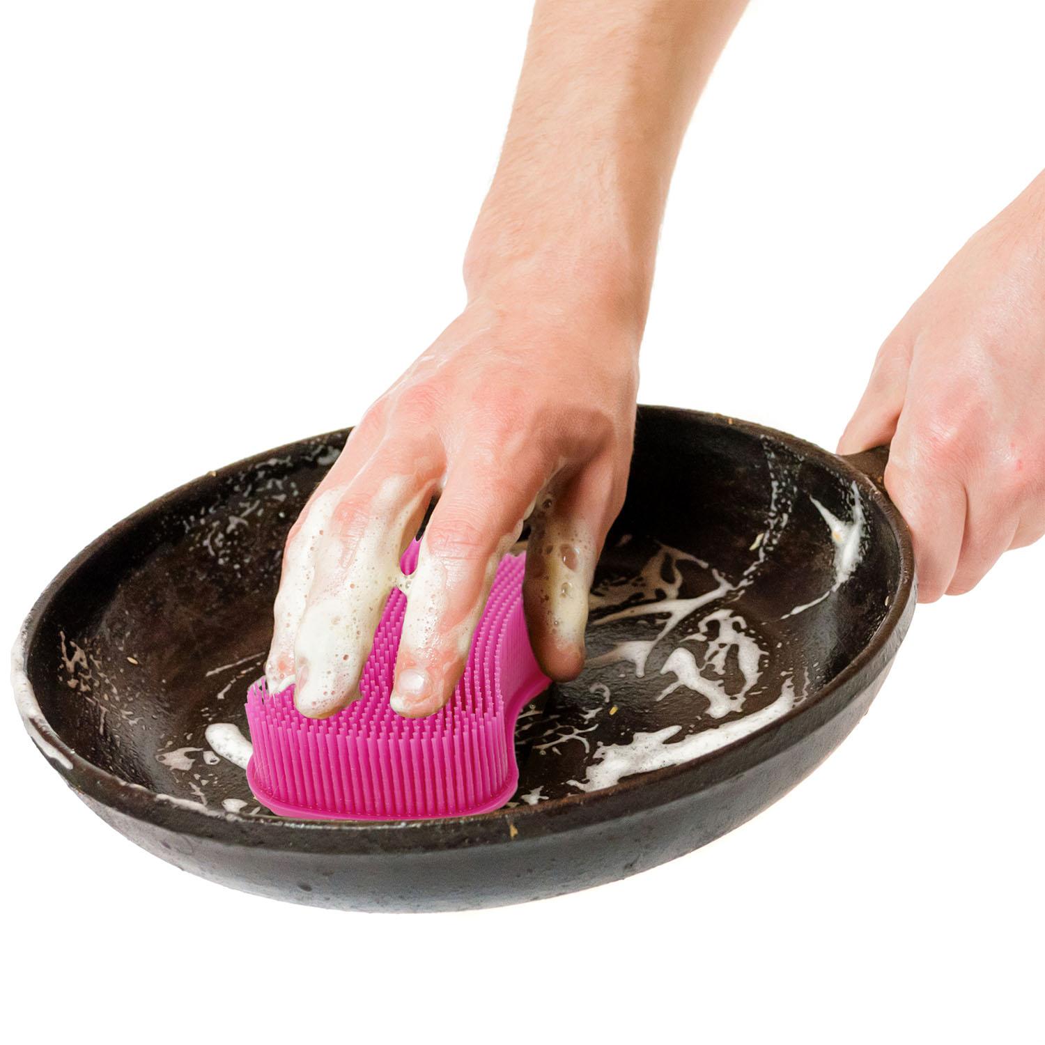BROSSE EPONGE FLEXIBLE SILICONE