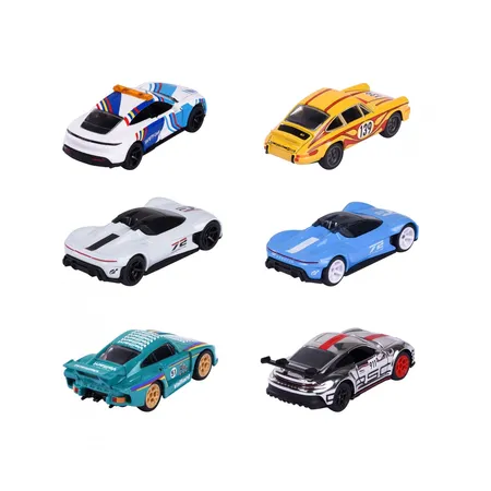 Majorette Porsche Motorsport Deluxe, 1 Stück, 6-fach sortiert