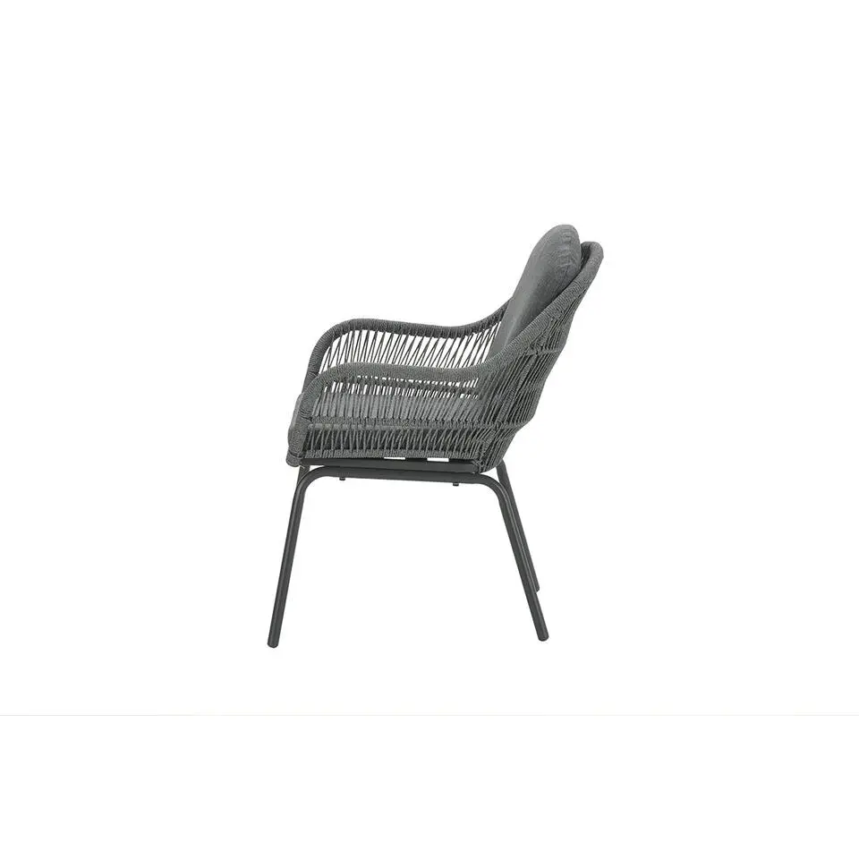 Garden Impressions Yima tuinset 6-delig licht grijs - Tulli tafel