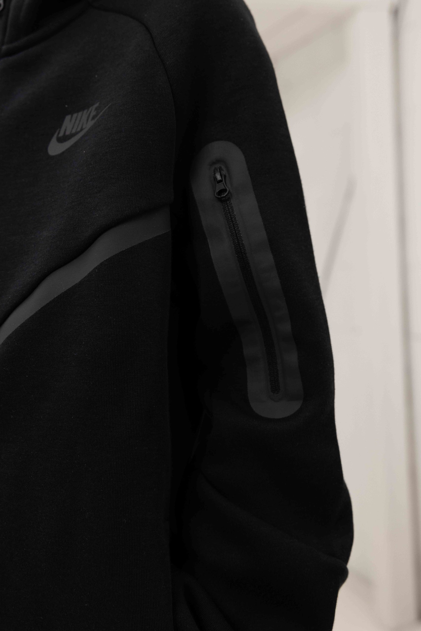 Nike Tech Fleece Trainingspak Kids Zwart