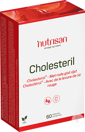 Nutrisan Cholesteril Avec De La Levure De Riz Rouge 60 Comprimés