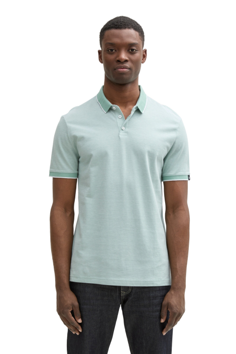 Tom Tailor groene heren polo