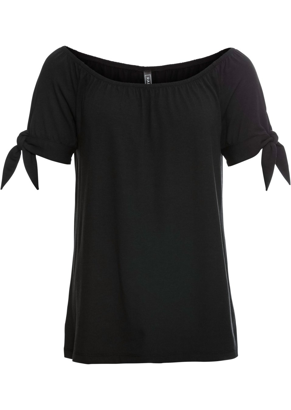 T-shirt Carmen avec détail nœud