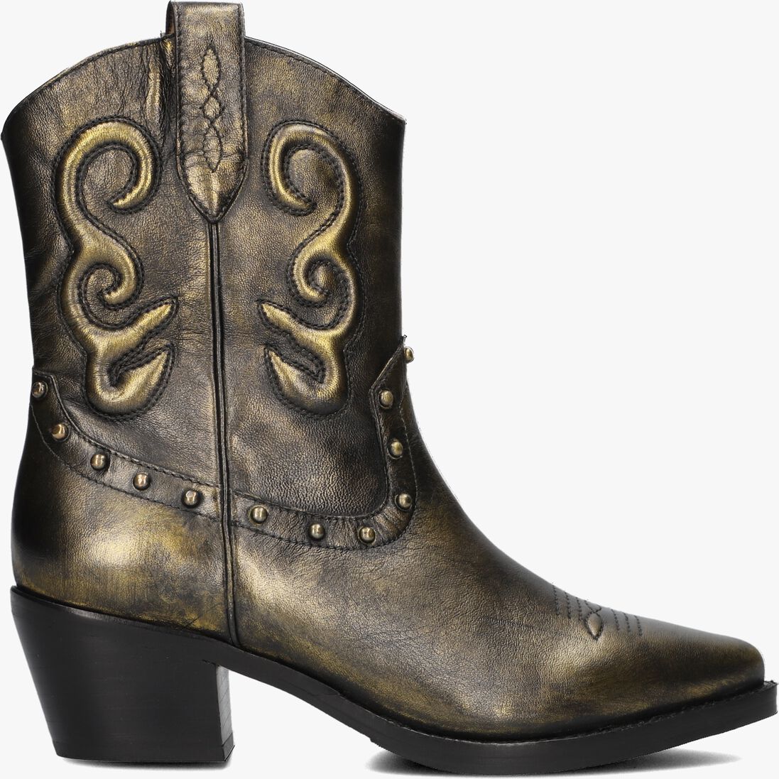 GOOSECRAFT gouden goosecraft cowboylaarzen viv 1-a