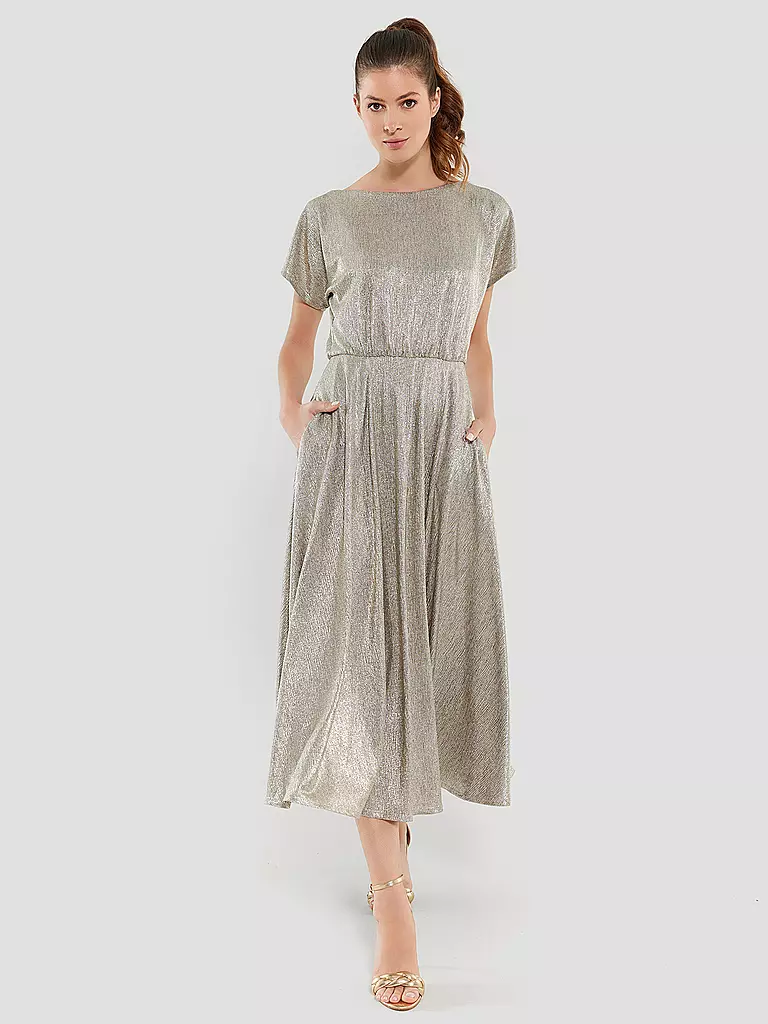 SWING Abendkleid  gold