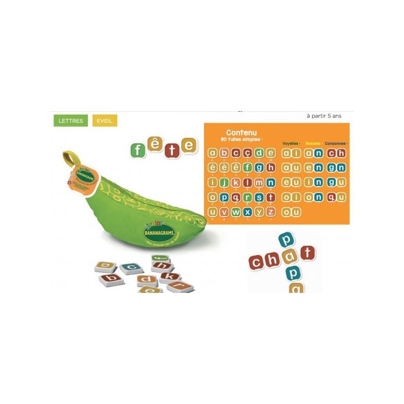 Bananagrams junior