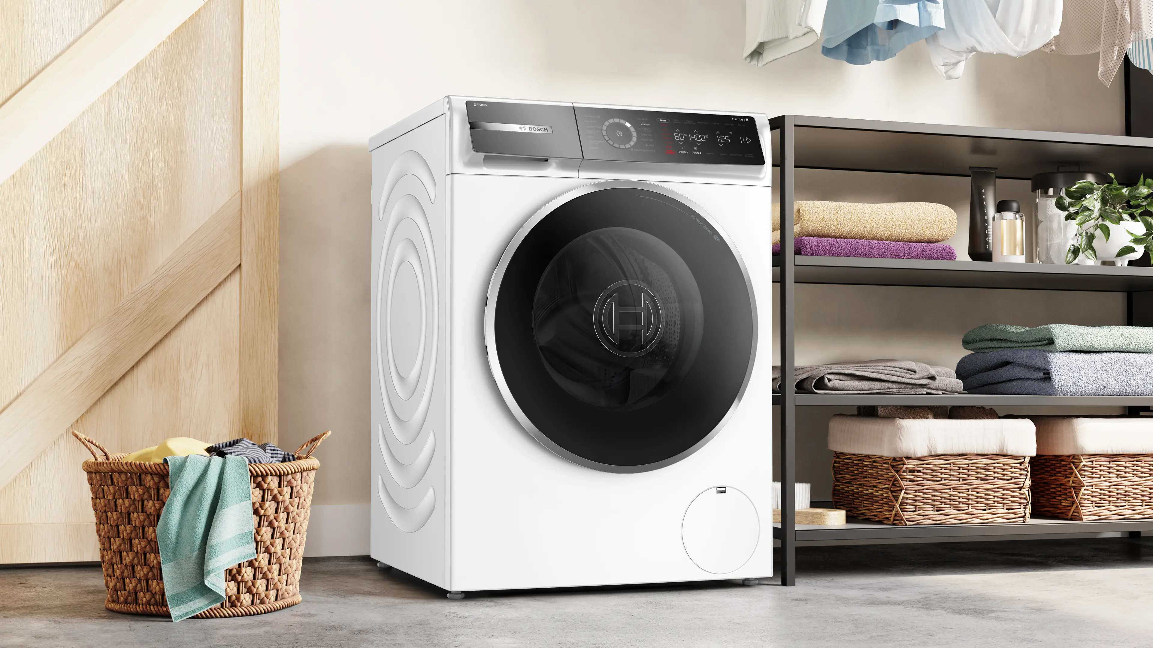 Serie 8 Wasmachine, voorlader 11 kg max. 1400 rpm