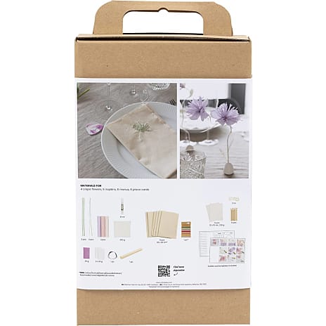 DIY kit bordpynt - pastelfarver