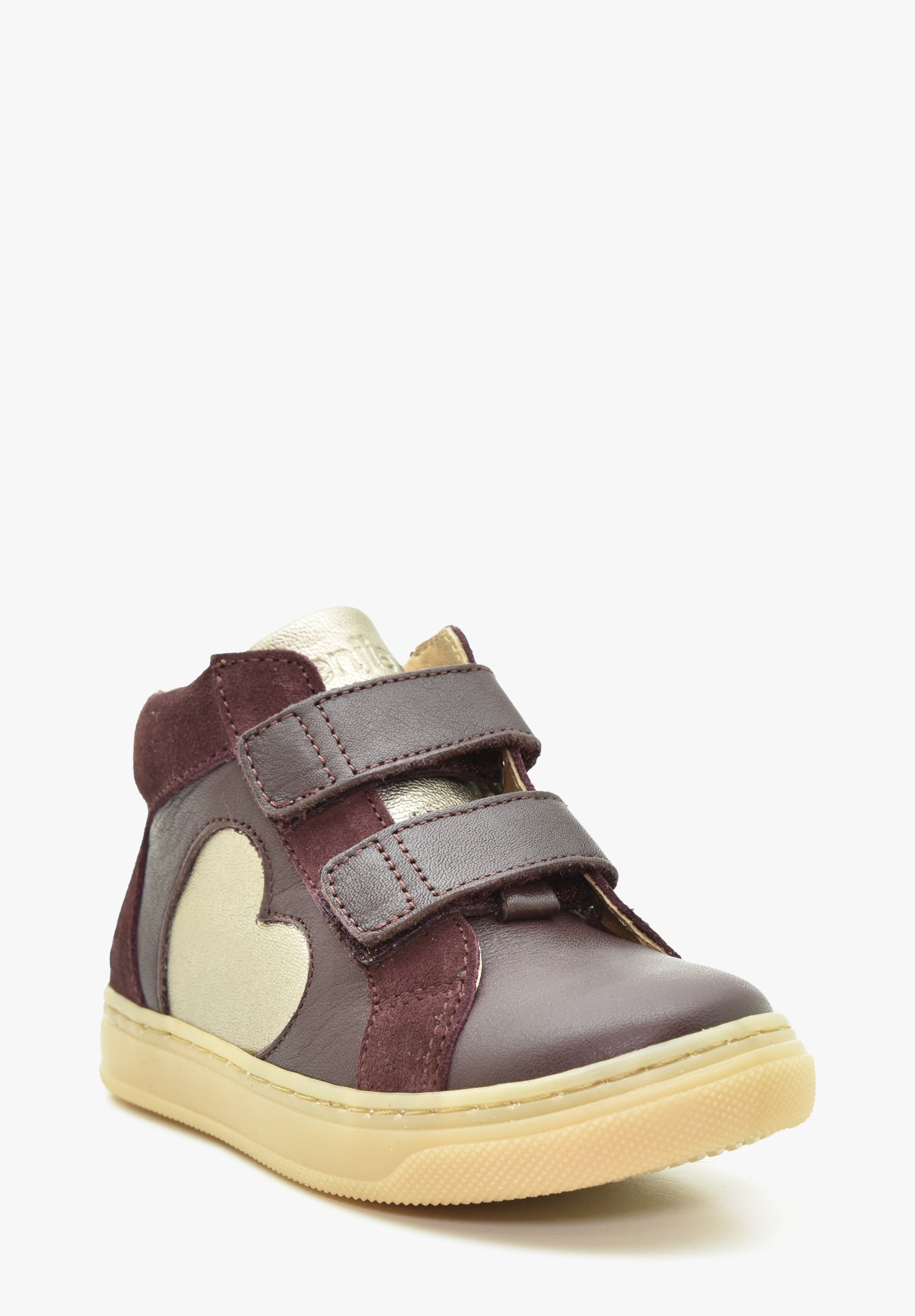 Laax cœur   Kleinkinder Bordeaux Bronze