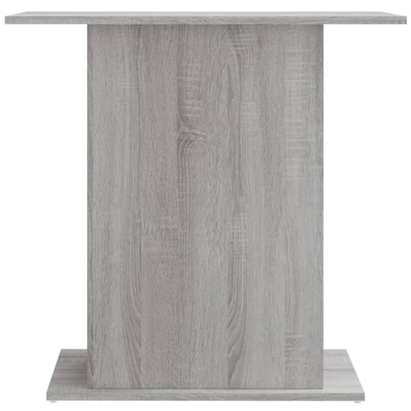 vidaXL Akvariumstativ grå sonoma 75x36x72,5 cm konstruert tre