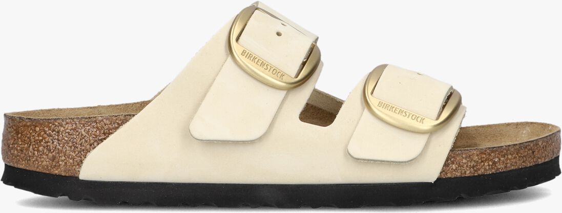 BIRKENSTOCK witte birkenstock slippers arizona big buckle dames