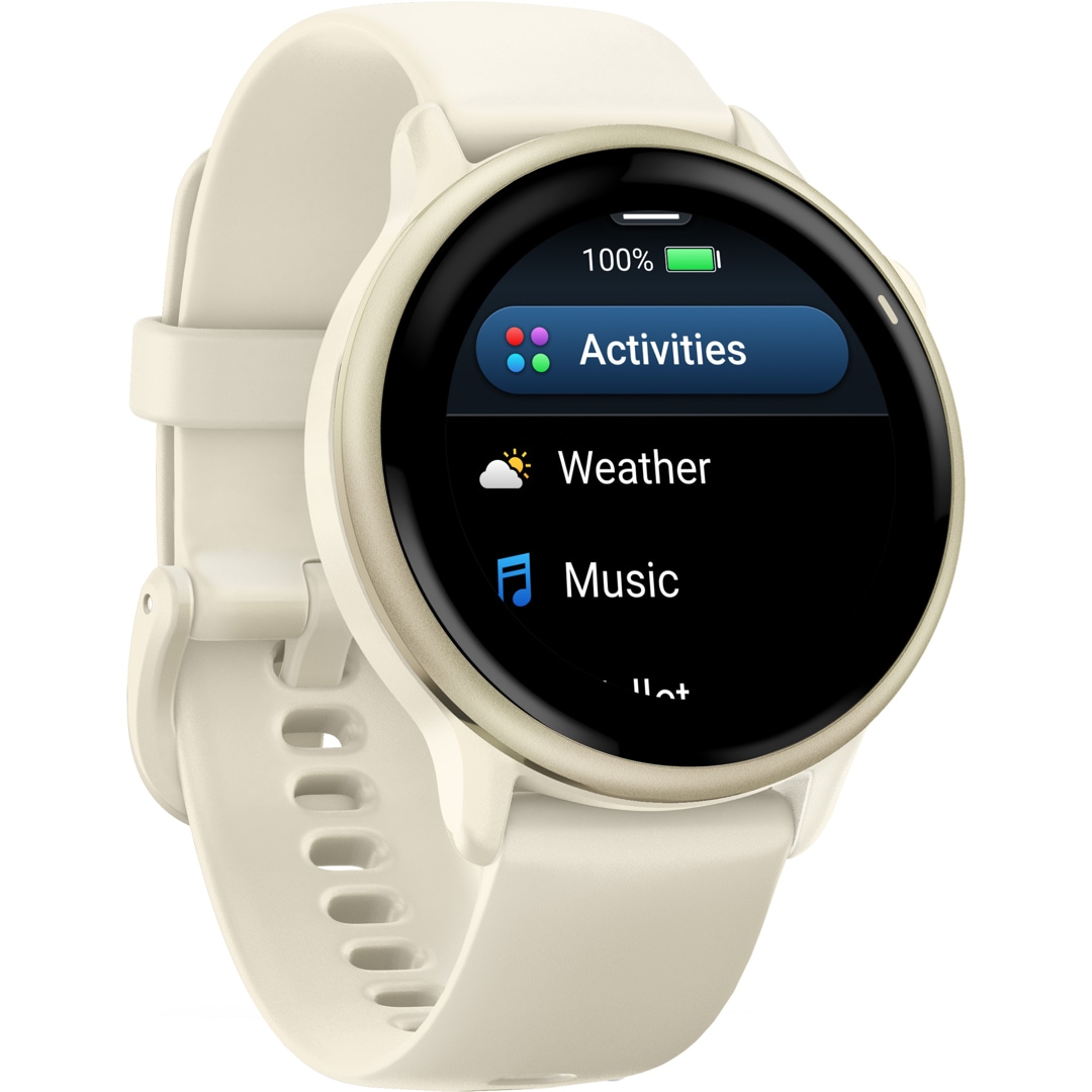 Garmin vívoactive 6 Smartwatch Bone / Lunargold