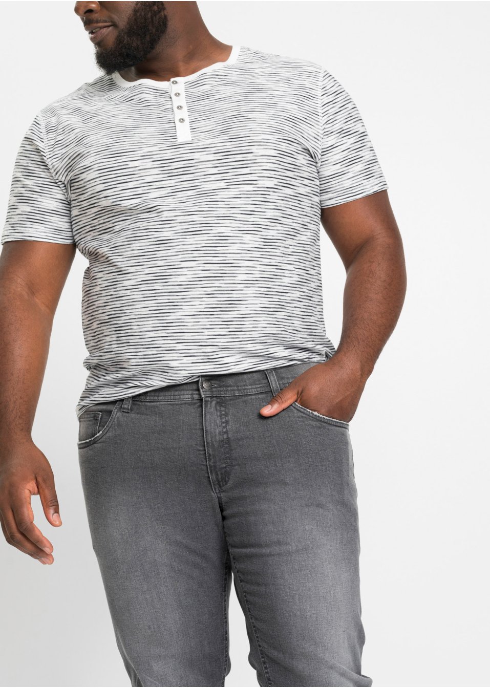 Jean extensible Regular Fit coupe confort, Straight