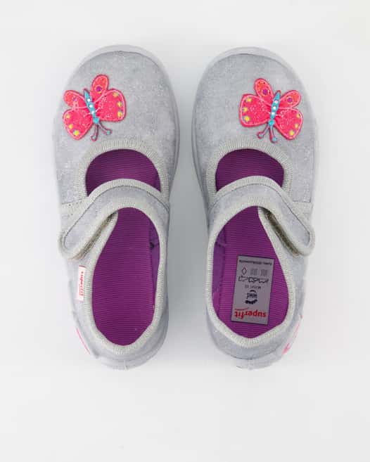 Superfit 0-800288-0600 Hausschuhe in Grau