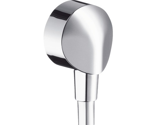 Hansgrohe Fixfit E slangaansluiting met terugslagklep, chroom 27458000