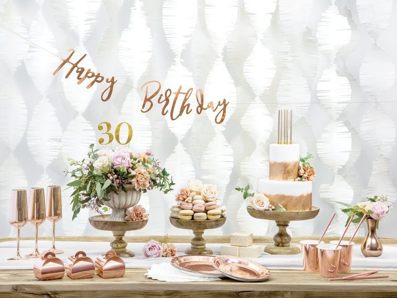 Partydeco Kerze 12.5 cm, 12-teiig, Gold Schlichte Geburtstagskerzen
