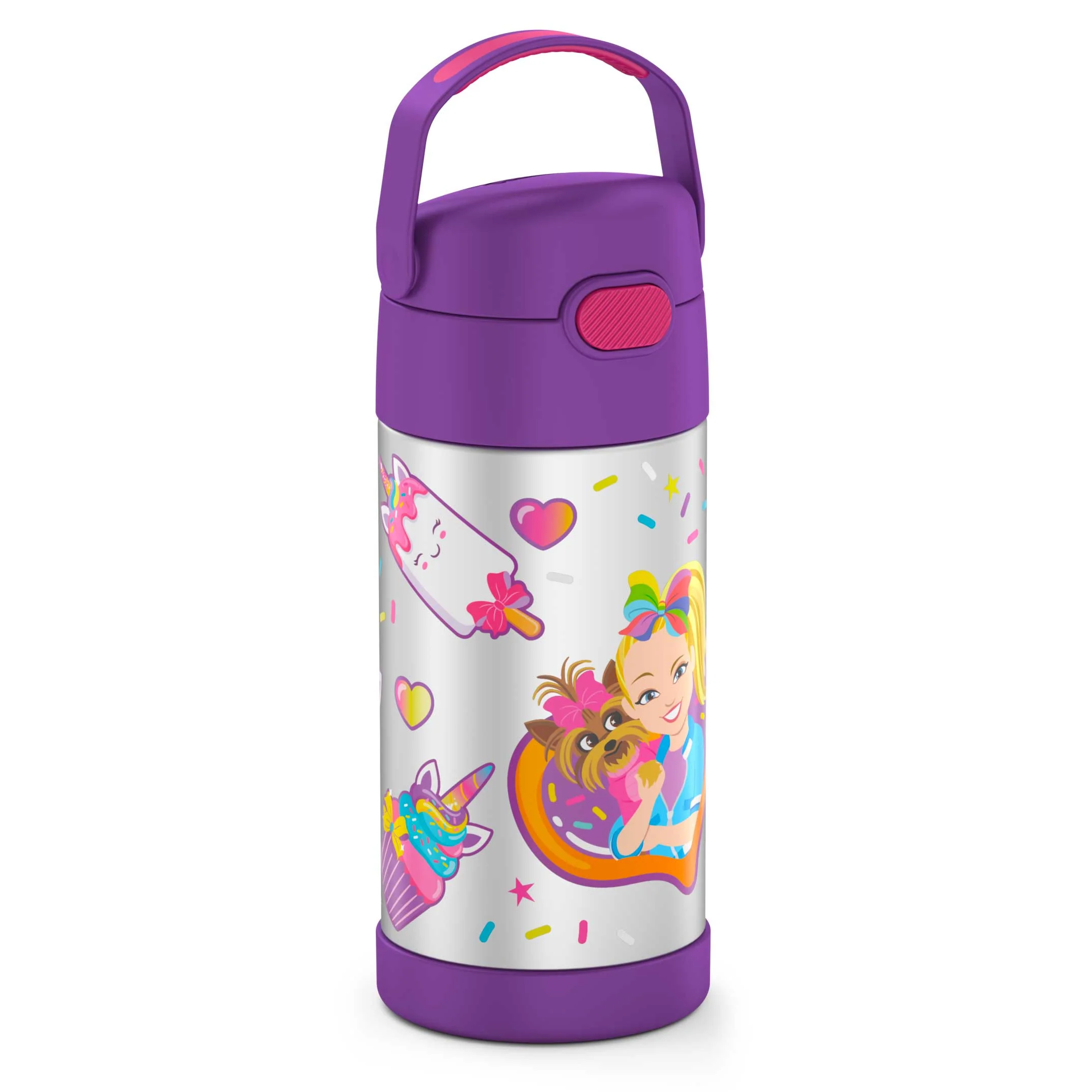 12oz FUNTAINER® WATER BOTTLE JOJO SIWA