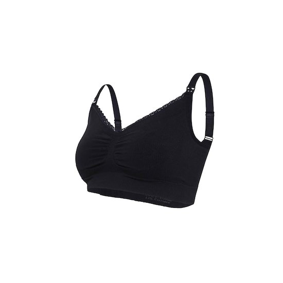 Soutien-gorge d'allaitement en coton bio   Noir        S   de               Carriwell