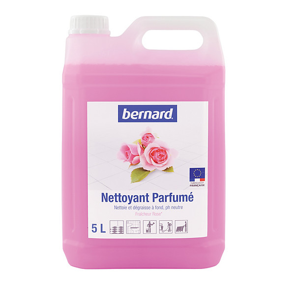 Nettoyant multi-usages parfumé HACCP Bernard rose 5 L
